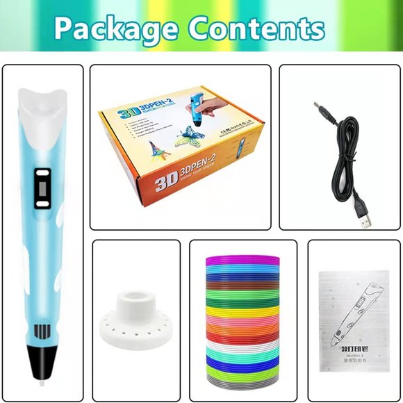 Two sets for Gift idea kids & teens age 6-16 years old. new  3d printing pen, - Picture 8 of 8